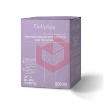 Sabonete líquido antisseptico triclosan Bellplus 800ml
