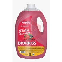Sabonete líquido frutas vermelhas perolado Bio-Kriss 5l