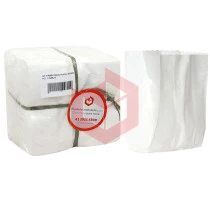 Saco de papel branco para hamburgão Mirimpel c/500un 