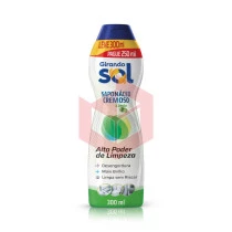 Saponaceo cremoso limao Girando Sol 300ml 