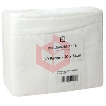 Wipes DC Clean Absolute 50 branco 30x34cm c/50un