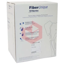 Wipes Fiberunique 40 branco 30x34cm c/8x50un