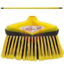 Vassoura multiuso 30cm amarela com cabo Bettanin 9672C