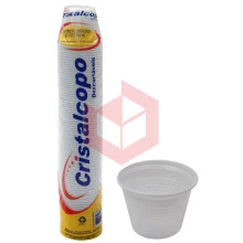 Pote Cristalcopo ps branco 100ml c/100un
