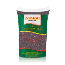 Gergelim preto com casca Luzago 1kg