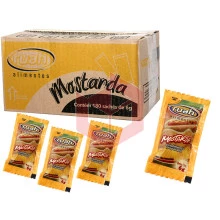 Mostarda amarela sachê Ruah 180x6g