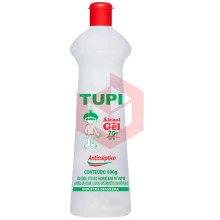 Álcool gel 70% Tupi antisséptico 500g