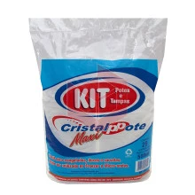 Pote redondo com tampa KP500ml Cristalcopo c/25un