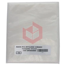 Saco plástico 2kg 3m 23x34cm Polinova c/100un