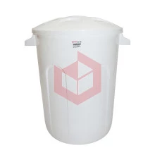 Lixeira 30l branca com tampa Jaguar R.90
