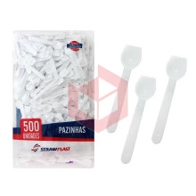 Pazinha Straw psb905 grande branca c/500un