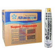 Copo Altacoppo PP transparente 550ml 20x50un