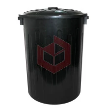Lixeira 65l preta com tampa Arqplast CF65PT