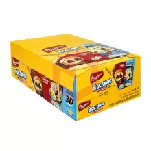Bolinho baunilha recheado chocolate Bauducco 14x40g 7621