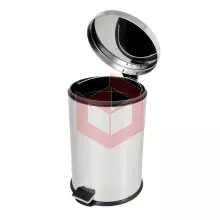 Lixeira inox com pedal 20l Bettanin SP93720