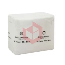 Wipes DC Clean Agile 40 branco 30x34cm c/50un