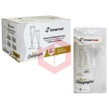 Taça champagne Straw 676 cristal 120ml 14x4un