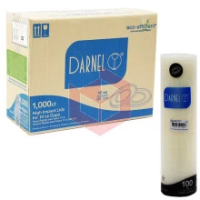 Tampa plástica para copo térmico Darnel 296ml 10x100un