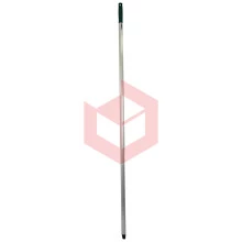 Cabo alumínio 140cm com rosca e manopla verde Nycol