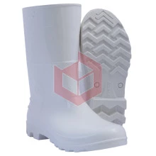 Bota de PVC n.35 branca cano médio safety boots