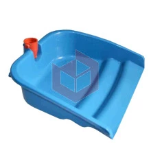 Pá plástica para lixo articulada com cabo 80cm Verplast