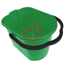 Balde plástico 15l verde Nycol