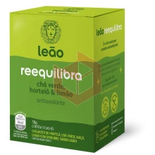 Cha verde hortela e limao reequilibra Leao 10x1.8g