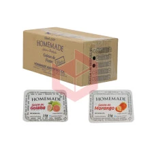 Geleia Homemade morango e goiaba sachê 144x15g