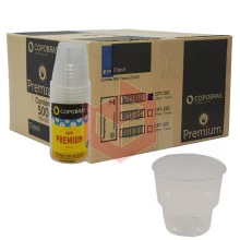 Copo Copobras premium PP CPT201 200ml 25x20un 