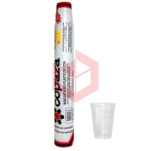 Copo Copaza PS translúcido 300ml c/100un