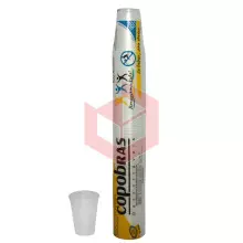 Copo Copobras PP transparente CFT200/200ml c/100un
