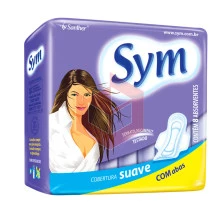 Absorvente Sym com abas c/8un