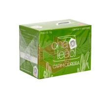 Cha de capim cidreira envelopado Leao 15x1g