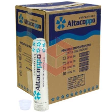 Pote Altacoppo PP transparente PT100 100ml 20x100un