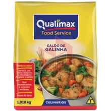 Caldo de galinha em pó Qualimax 1.010kg