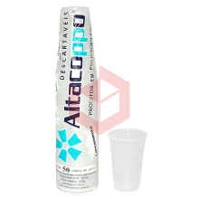Copo Altacoppo PP transparente 330ml c/50un