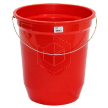 Balde plástico 18l vermelho Jaguar