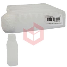 Garrafa plástica quadrada com tampa Maluger 300ml c/100un