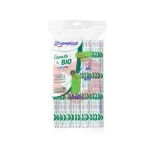Canudo bio flexível Straw 872 sachê papel c/100un