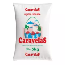 Açúcar refinado Caravelas 5kg