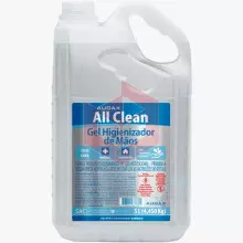 Álcool gel 70% antisseptico all clean Audax 5l