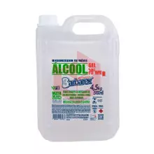 Alcool gel 70% higi p/maos Barbarex 5000ml/4.5kg 
