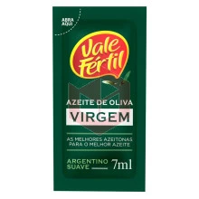 Azeite de oliva virgem sachê Vale Fértil 180x7ml