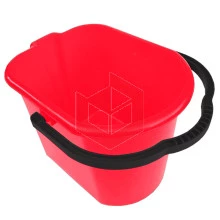 Balde plástico 15l vermelho Nycol