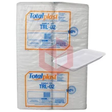 Bandeja de isopor TRL-02 21x14cm Totalplast c/400un
