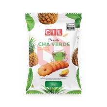 Biscoito cha verde abacaxi e hortela Cil 180x2un/10g 