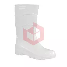 Bota de pvc branca cano medio n.39 Workflex