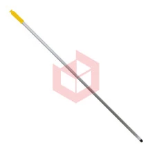 Cabo de aluminio 140cm com rosca e manopla amarela Nycol