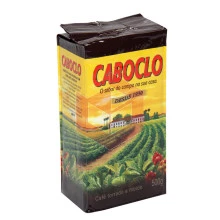 Café tradicional torrado moído vácuo Caboclo 500g