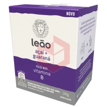 Chá vitaminas B acai e guarana Leão envelopado 10x2g